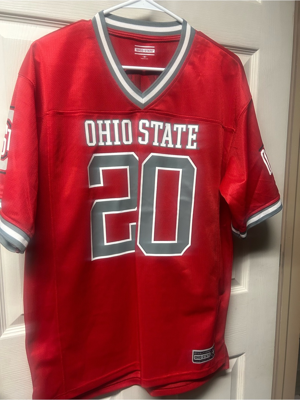 Ohio State Men's Red #20 Jersey